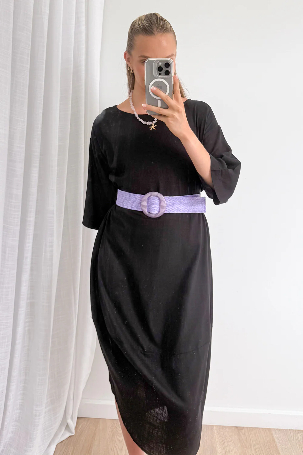 Luci Stretch Belt - Lilac - Image 13