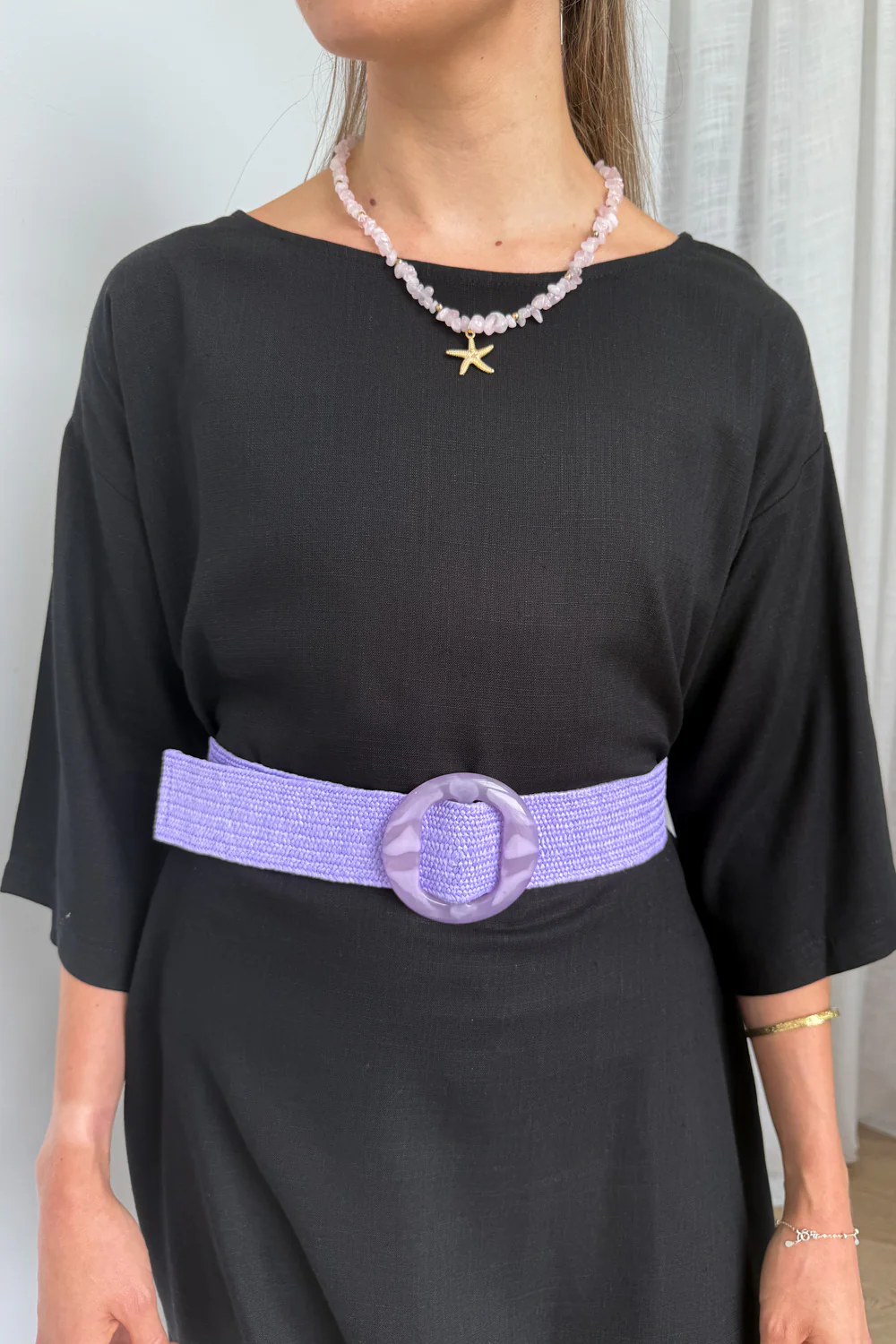Luci Stretch Belt - Lilac - Image 14