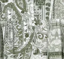 Lumen Dress - Khaki Patchwork - Image 12