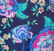 Mabel Dress - Navy Floral - Image 11