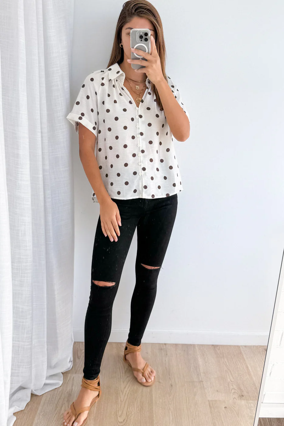 Maison Shirt - Chocolate Spot - Image 3
