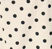 Marley Dress - Cream Black Spot - Image 6