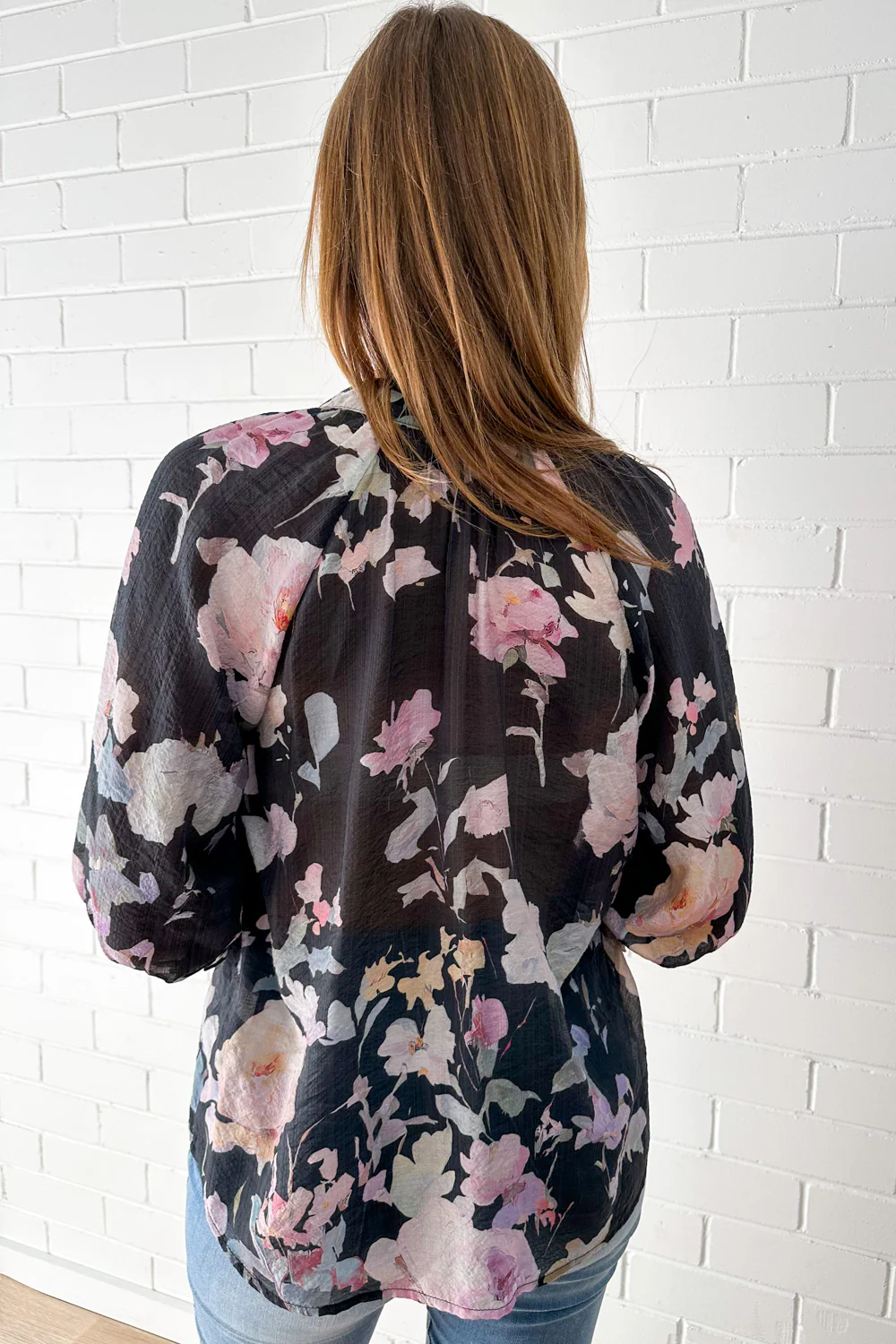 Marnie Blouse - Midnight Bloom - Image 4