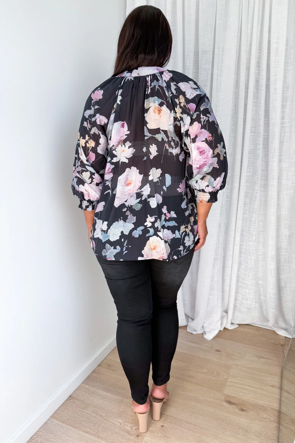Marnie Blouse - Midnight Bloom - Image 8