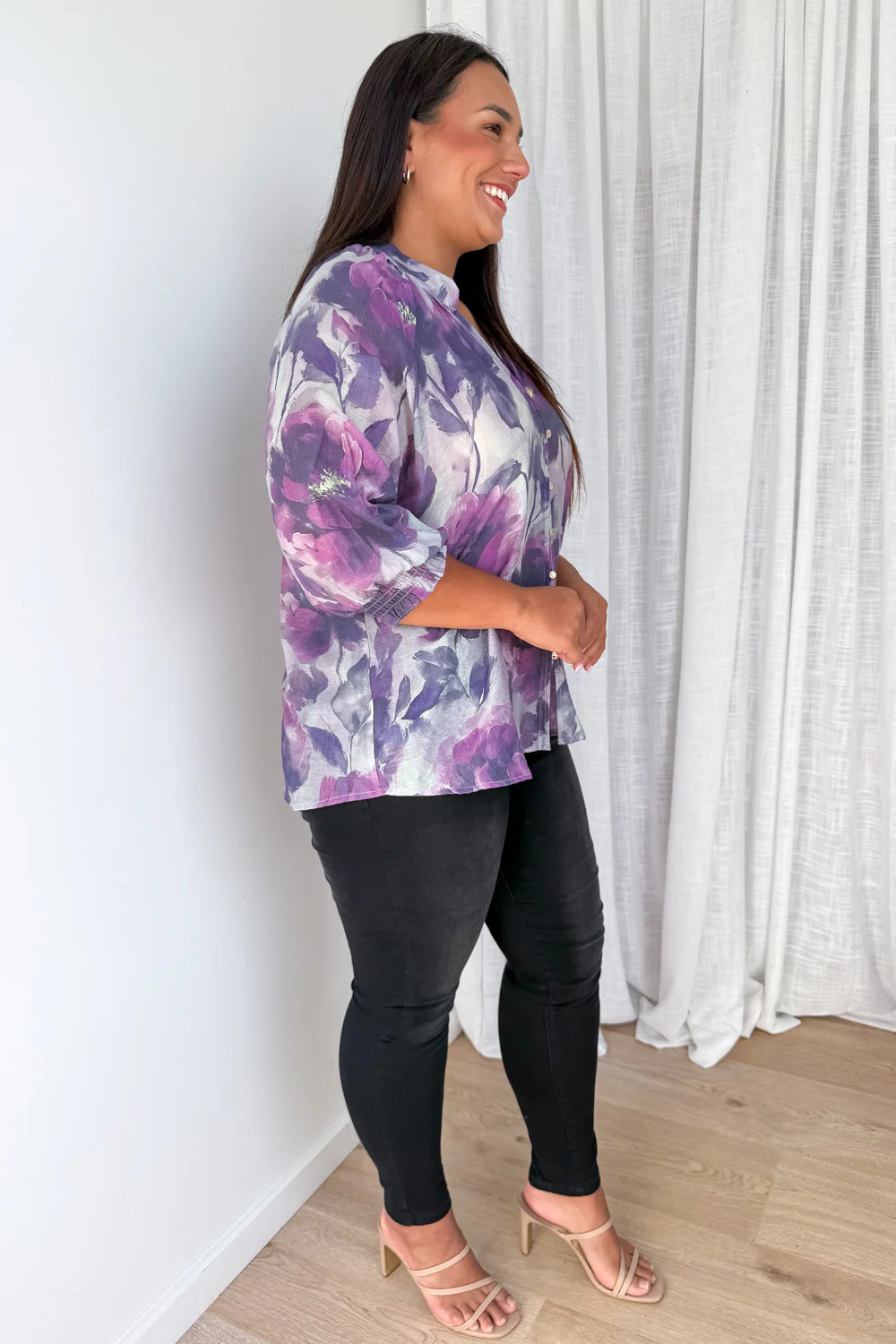 Marnie Blouse - Plum Bloom - Image 10