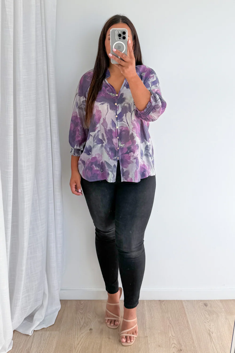 Marnie Blouse - Plum Bloom - Image 12