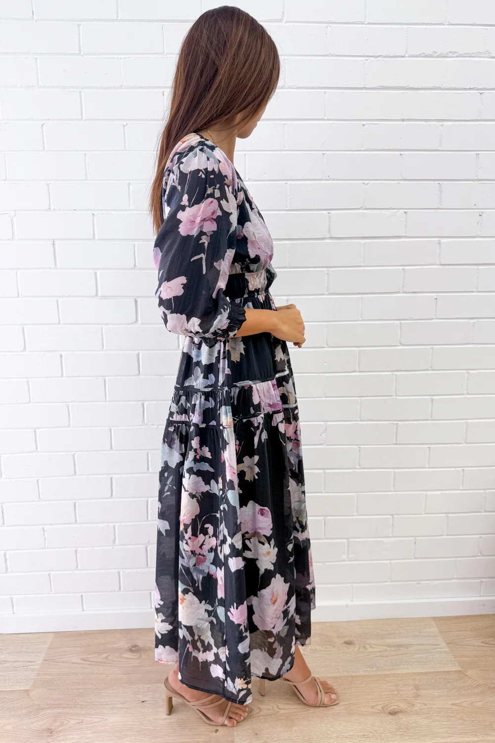 Matilda Dress - Midnight Bloom - Image 3