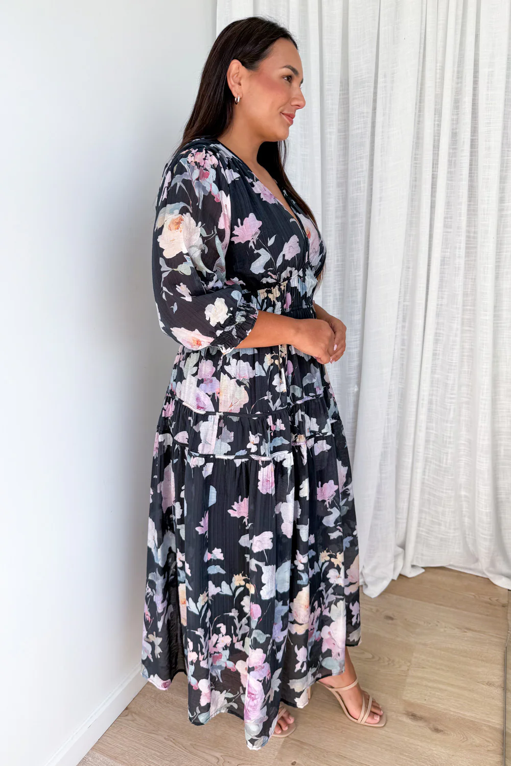 Matilda Dress - Midnight Bloom - Image 7