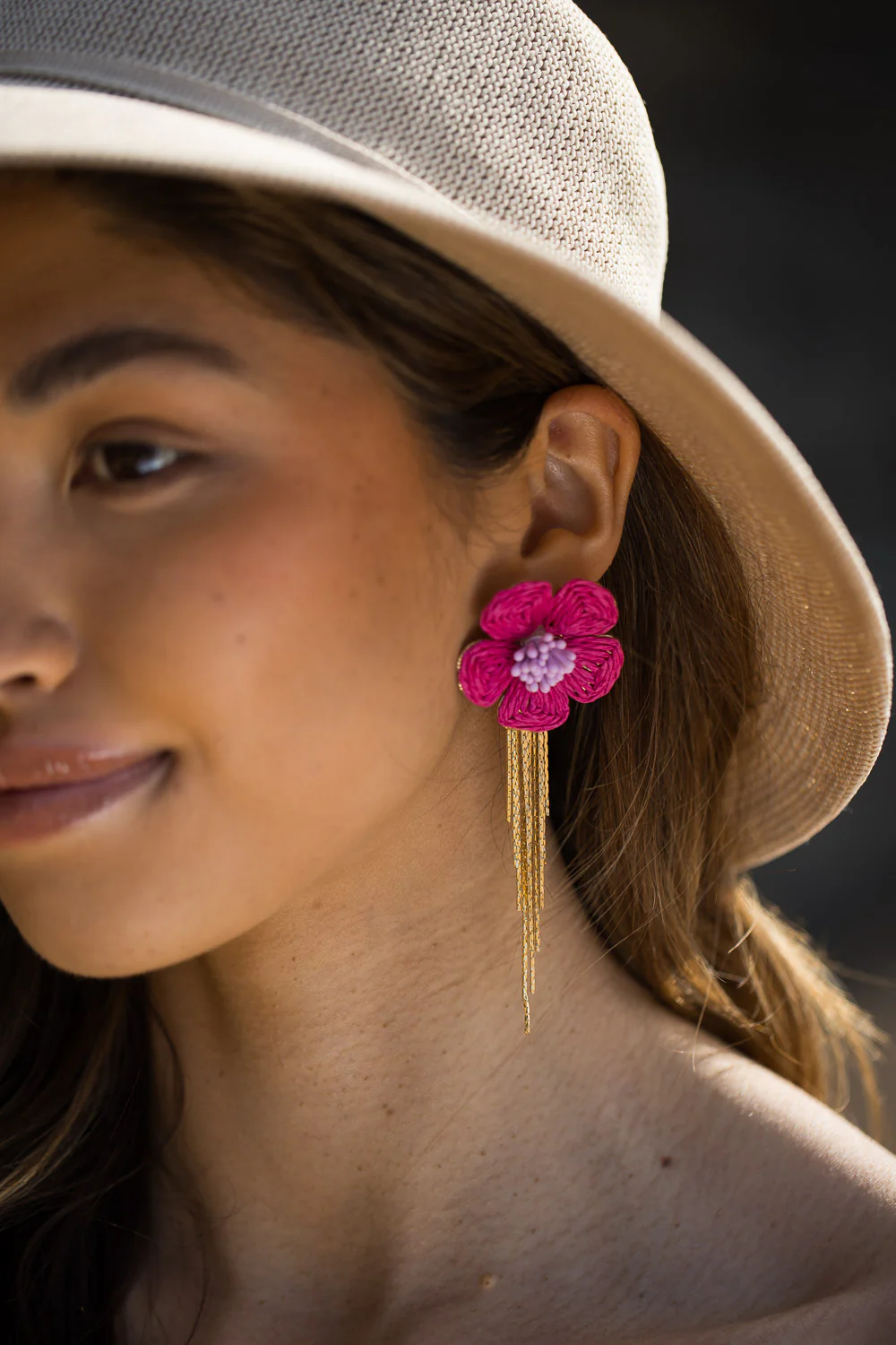 Mel Earrings - Pink - Image 5