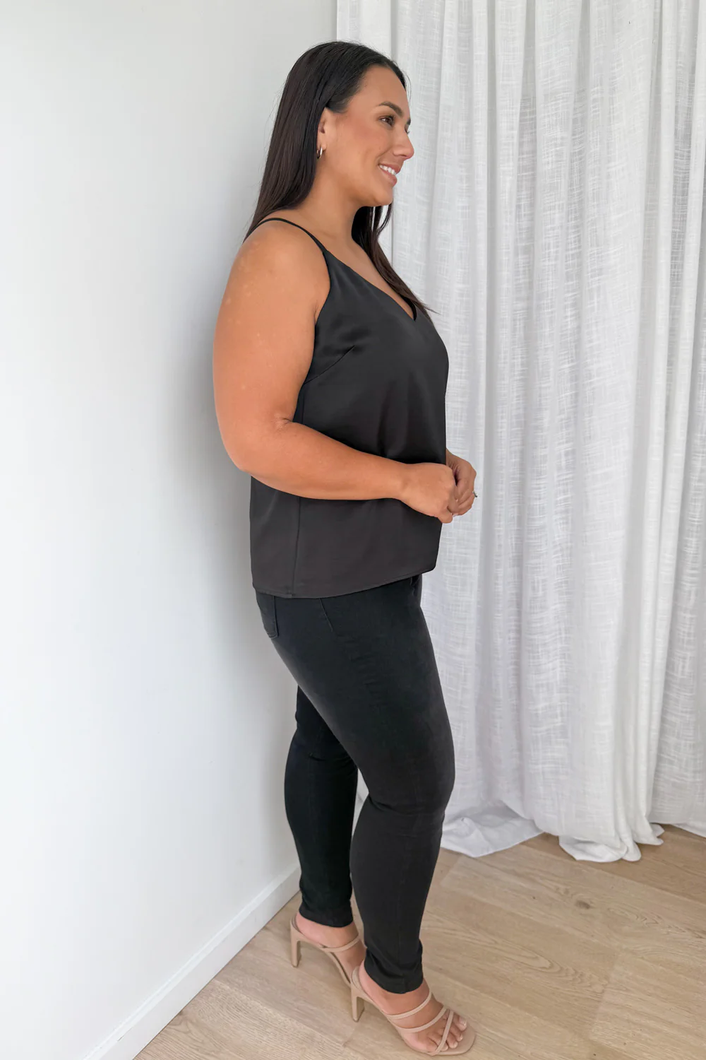 Meli Cami Top - Black - Image 10