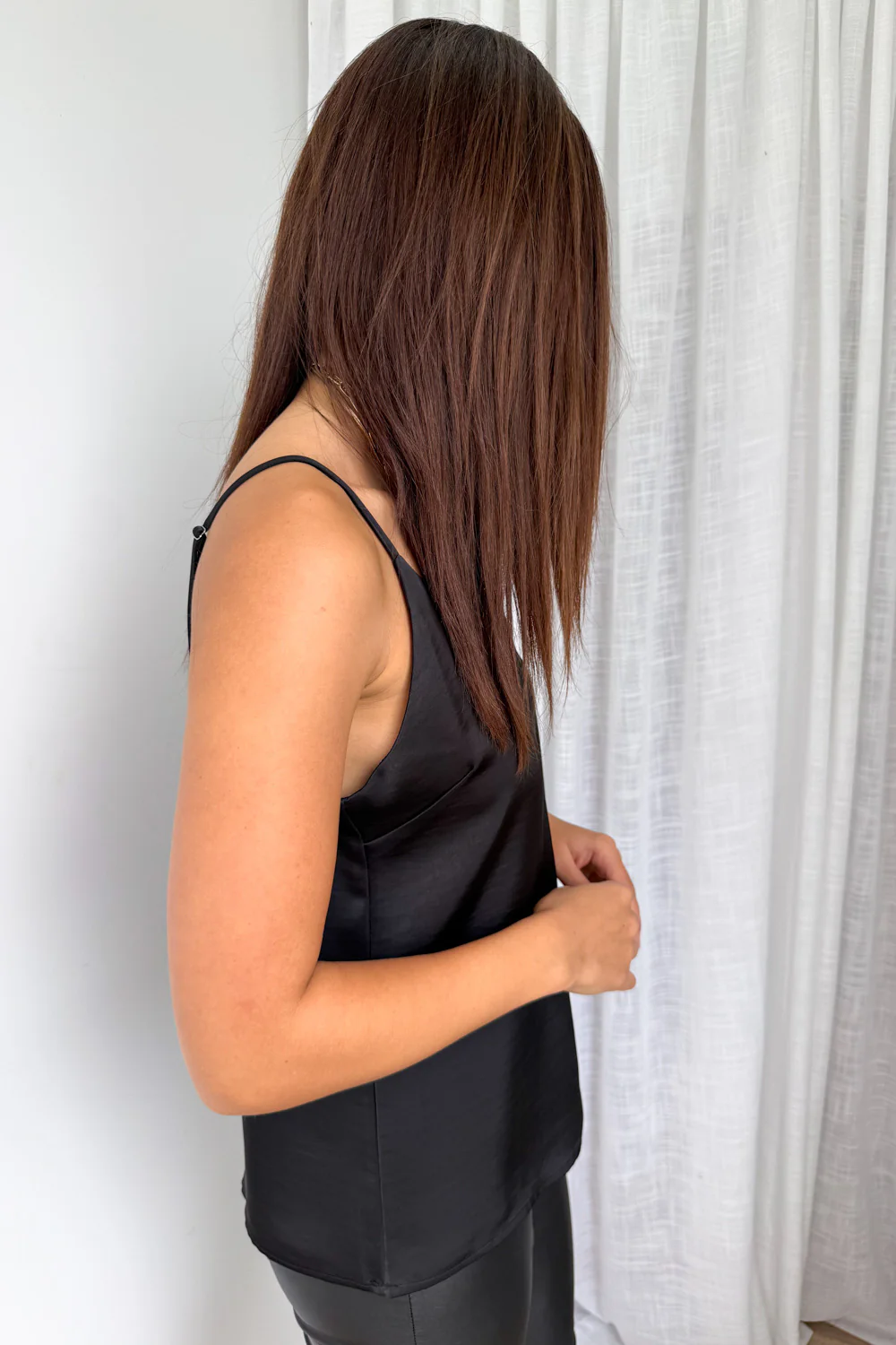 Meli Cami Top - Black - Image 6