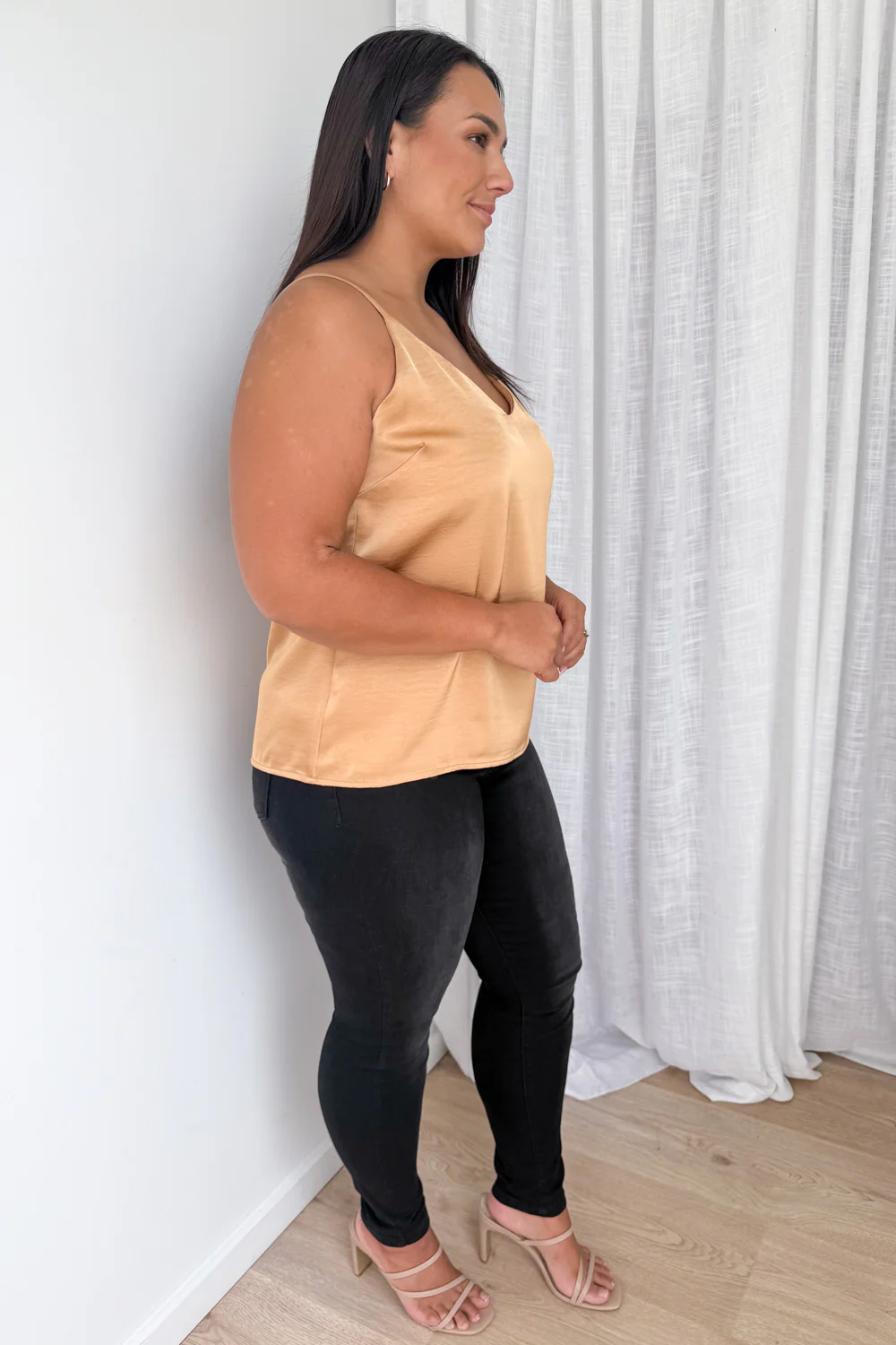 Meli Cami Top - Gold - Image 11