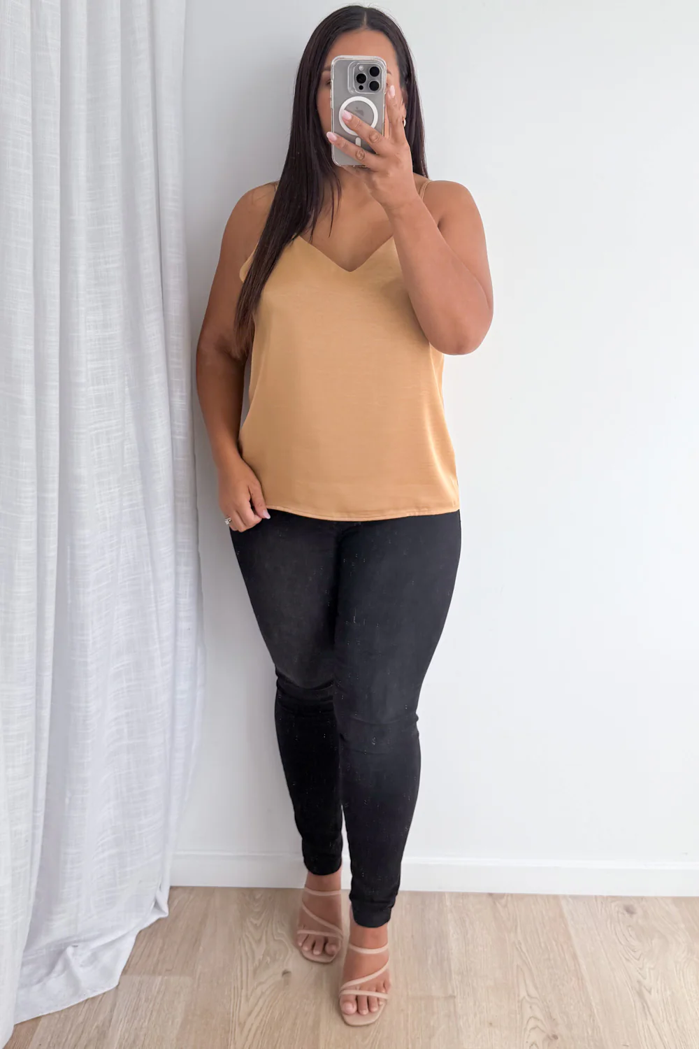 Meli Cami Top - Gold - Image 9