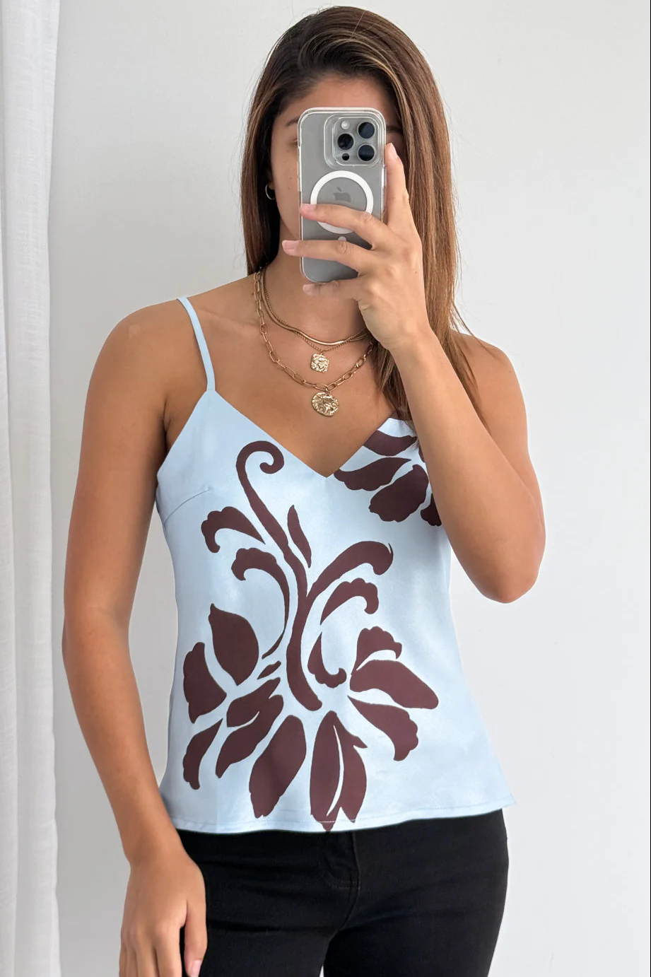 Melinda Cami - Ice Blue Coco Bloom - Image 2