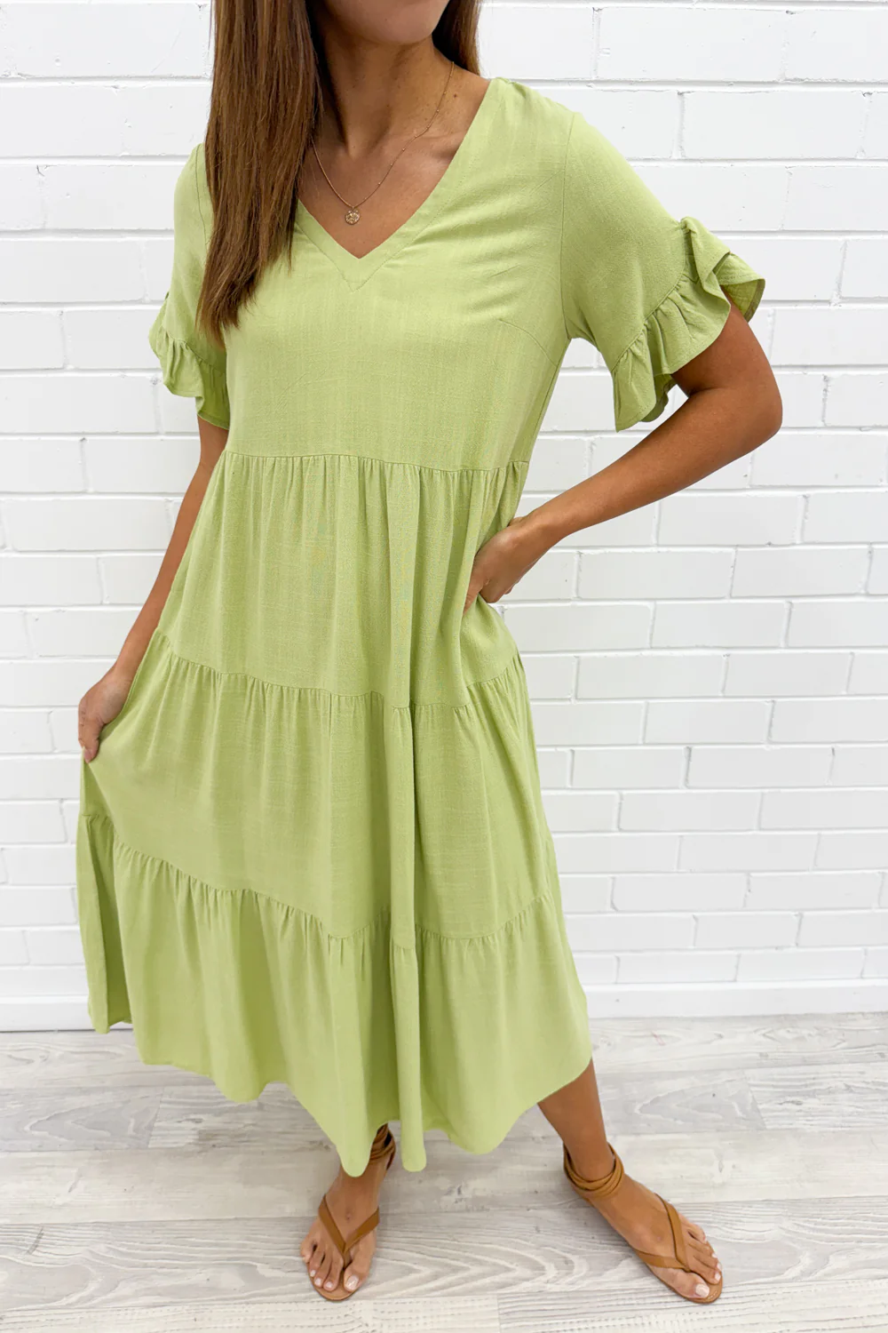 Michelle Midi Dress - Summer Brights - Image 3