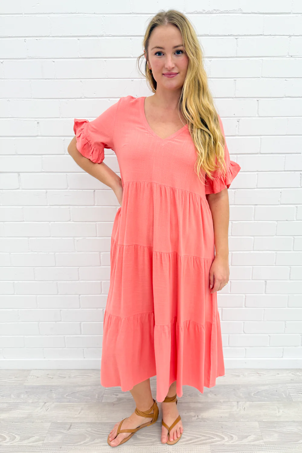 Michelle Midi Dress - Summer Brights - Image 42