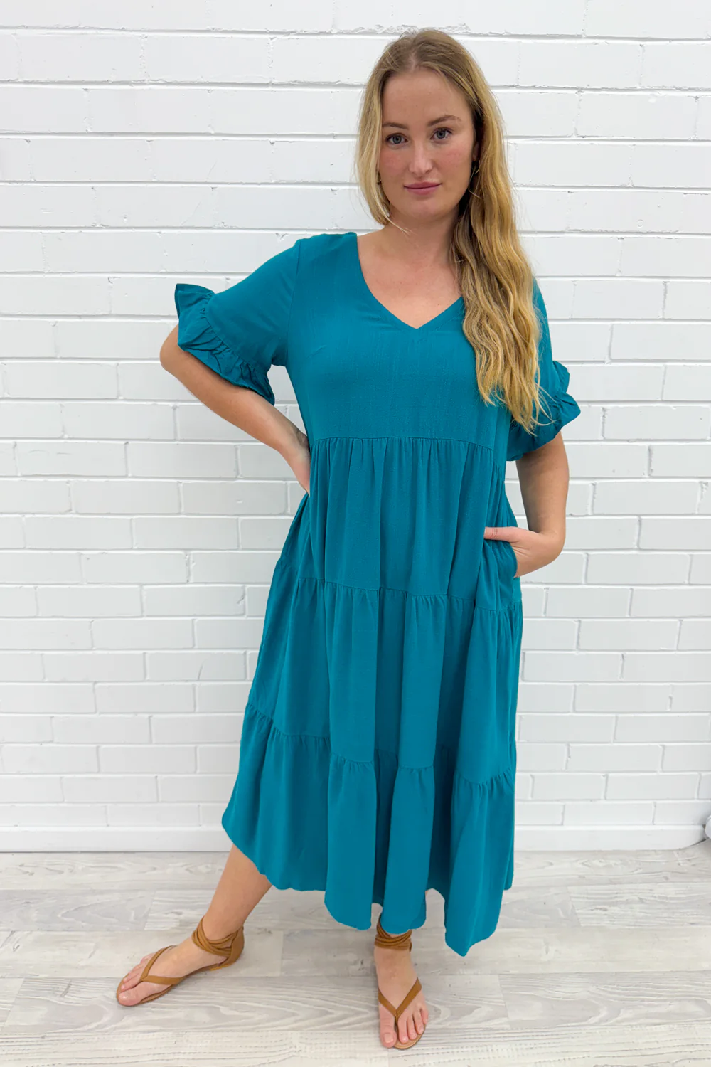 Michelle Midi Dress - Summer Brights - Image 82