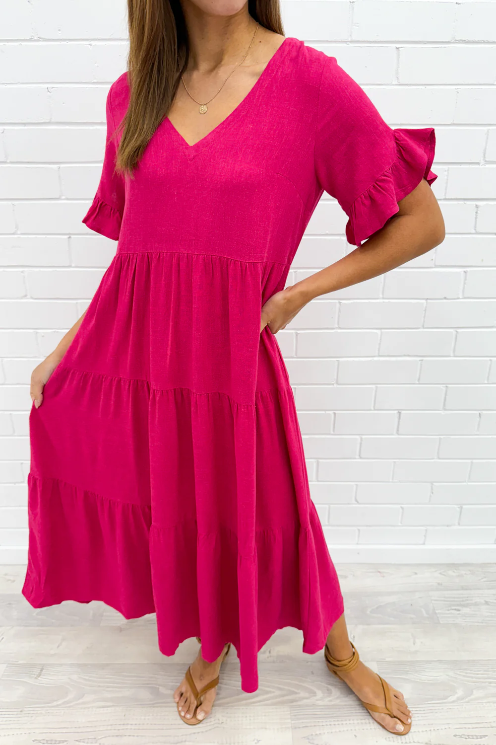 Michelle Midi Dress - Summer Brights - Image 83