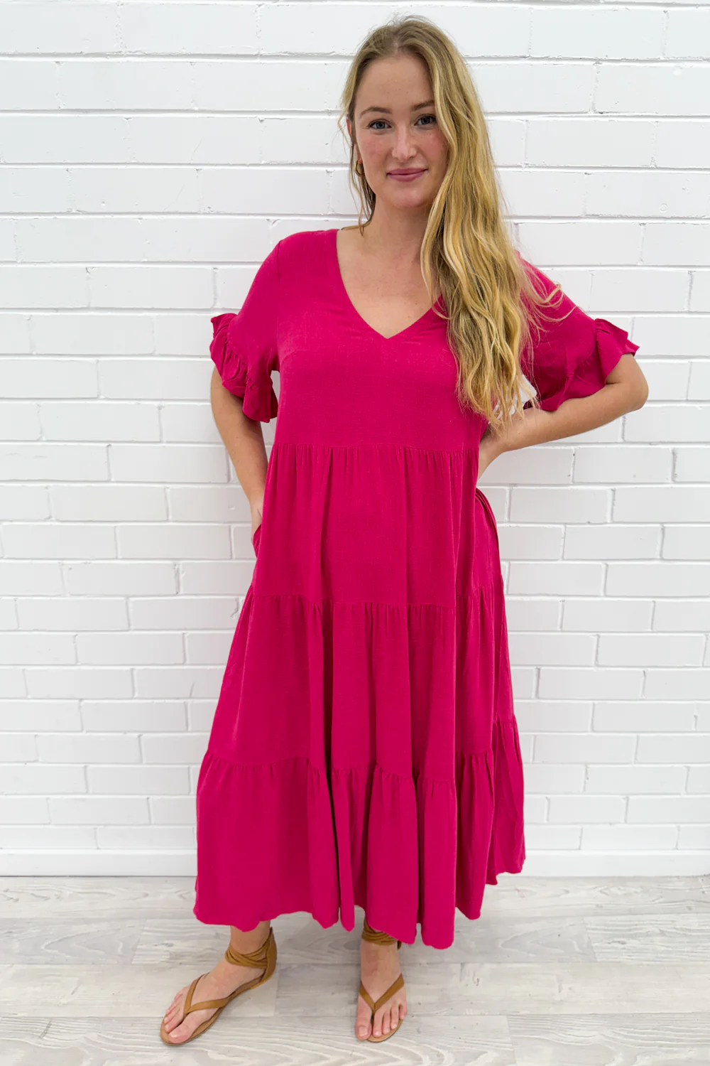 Michelle Midi Dress - Summer Brights - Image 87