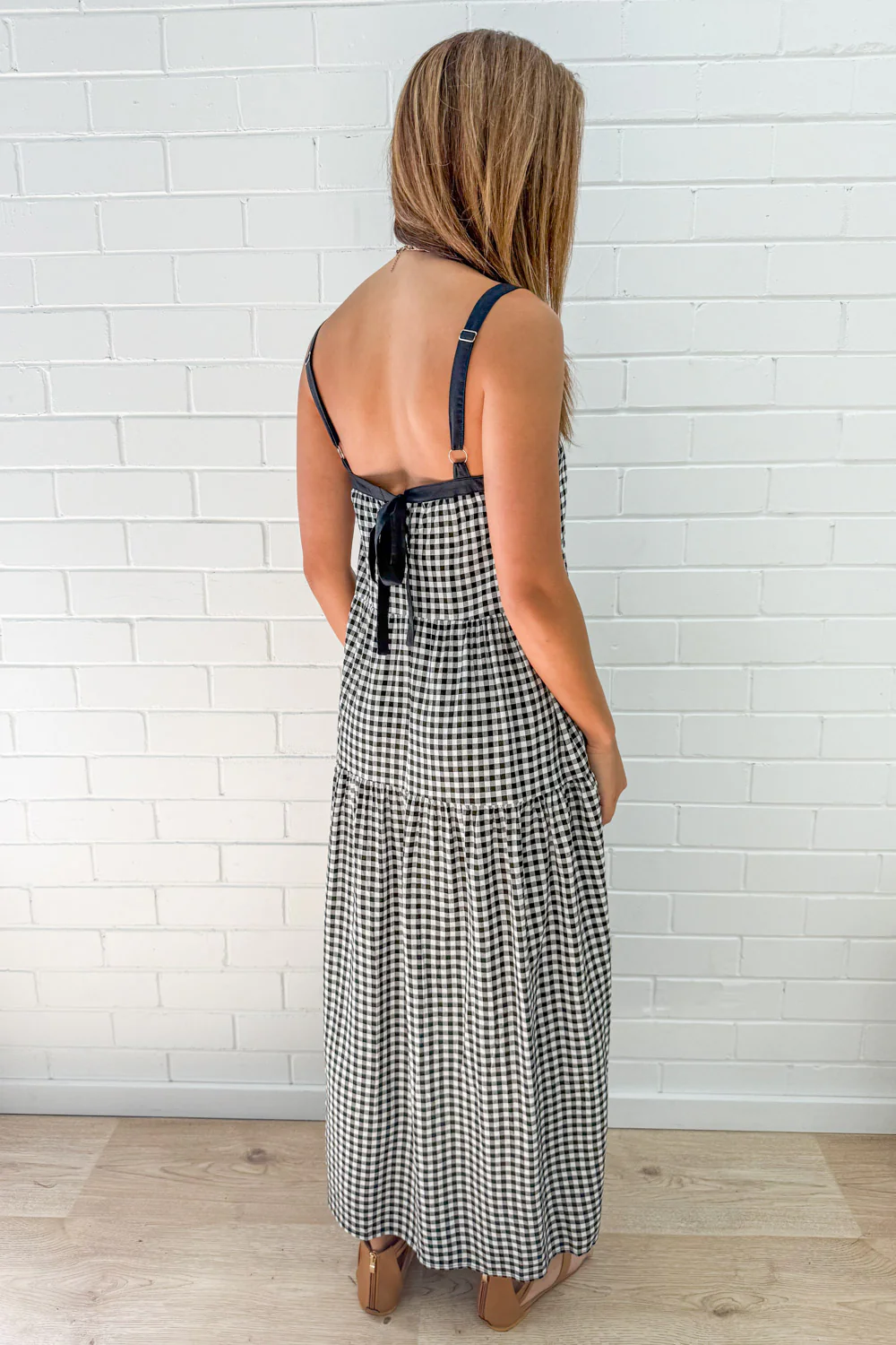 Mimi Dress - Black Gingham - Image 4