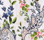 Mira Dress - Navy Paisley Floral - Image 7