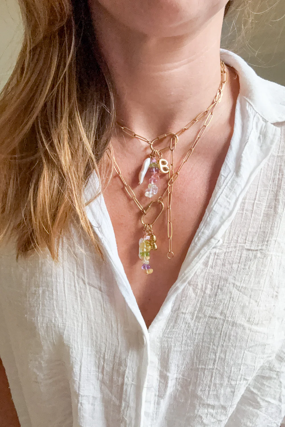 Missy Initial Necklace (A–Z) - Image 2