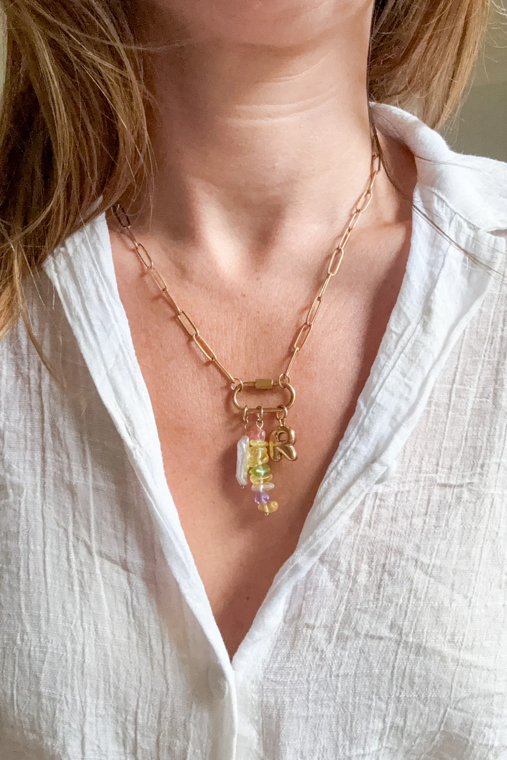 Missy Initial Necklace (A–Z) - Image 3