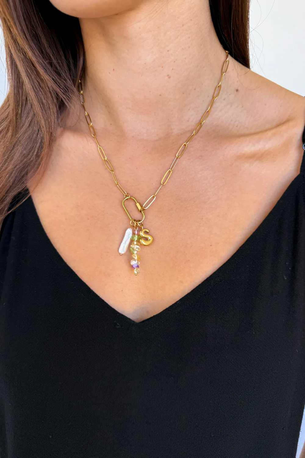 Missy Initial Necklace (A–Z) - Image 51