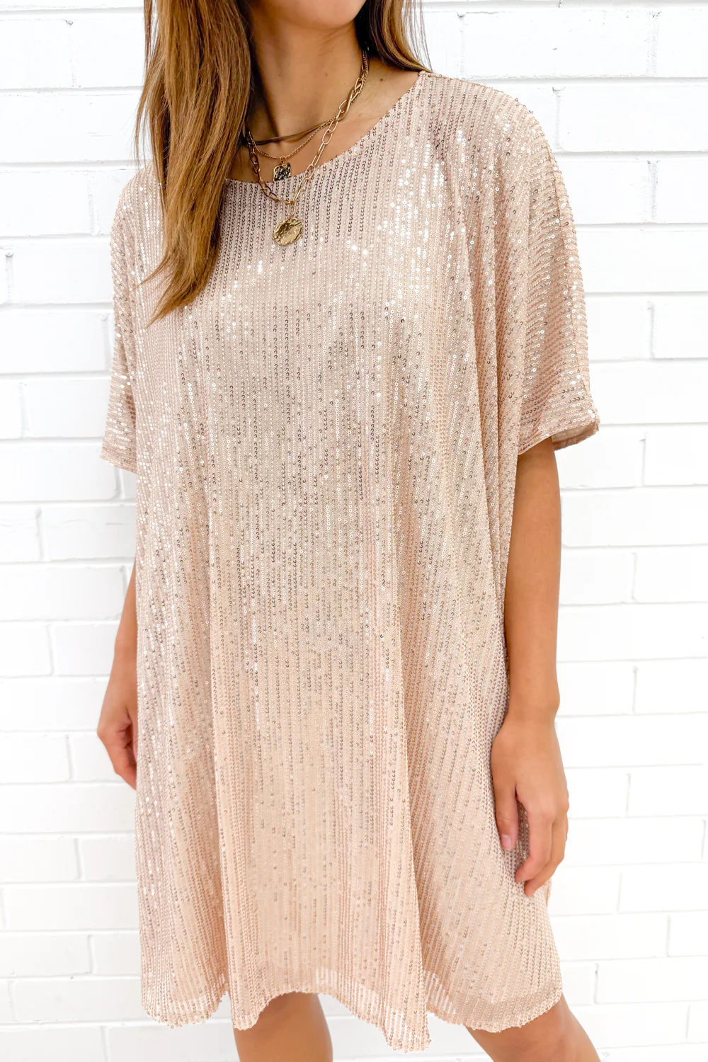 Monaco Dress - Gold - Image 4