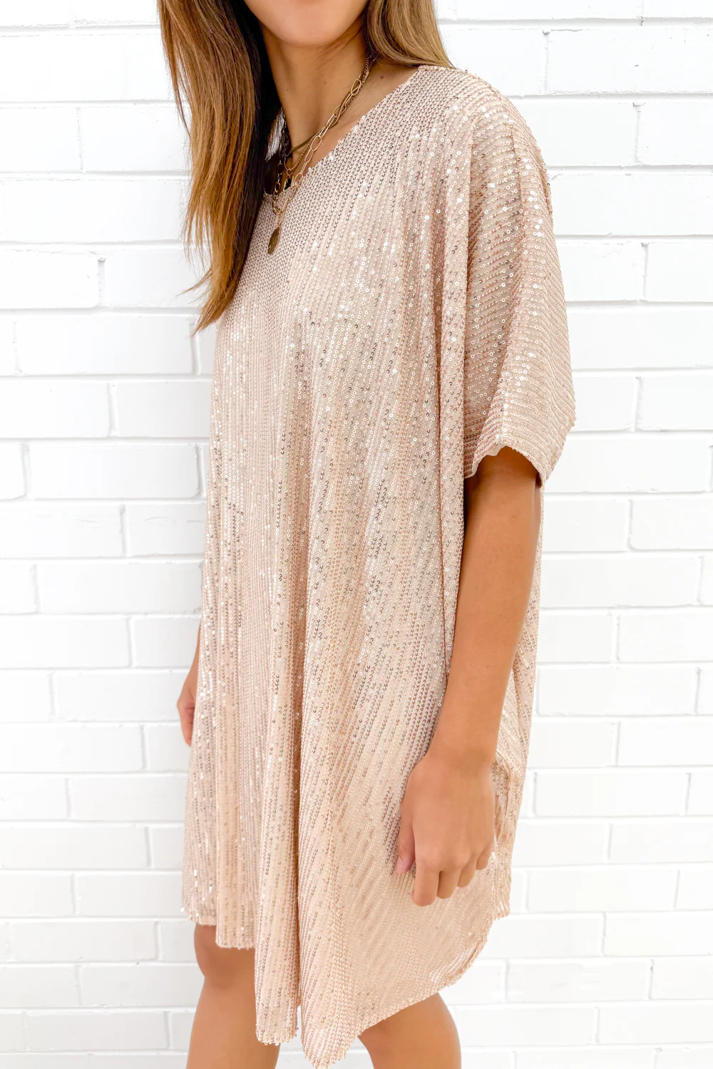 Monaco Dress - Gold - Image 5