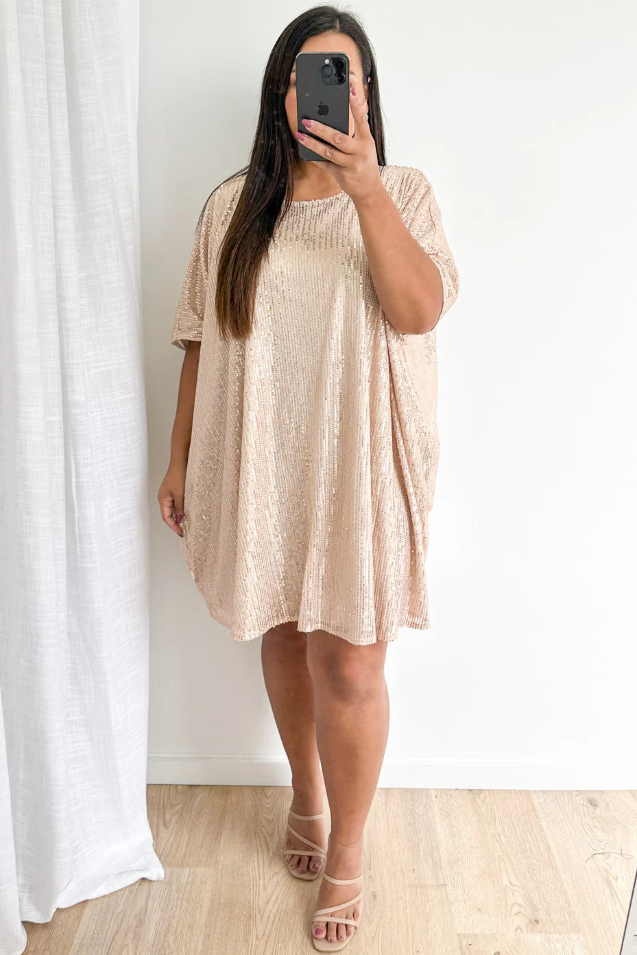 Monaco Dress - Gold - Image 7
