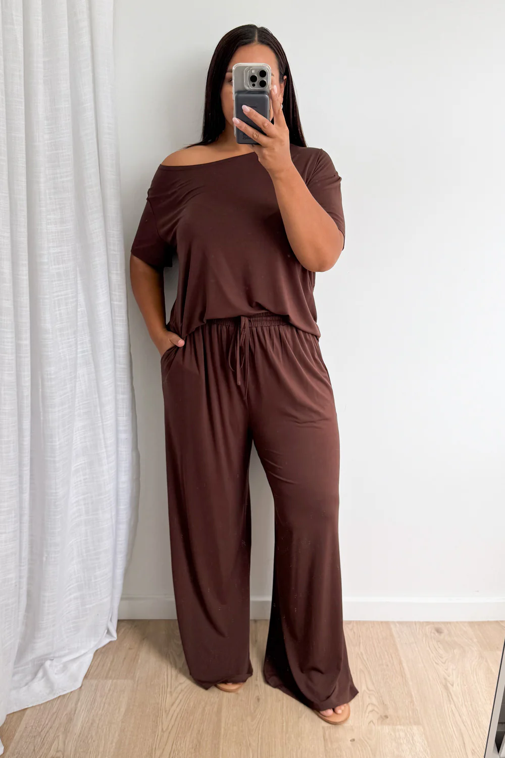 Muse Lounge Pants - Chocolate - Image 12