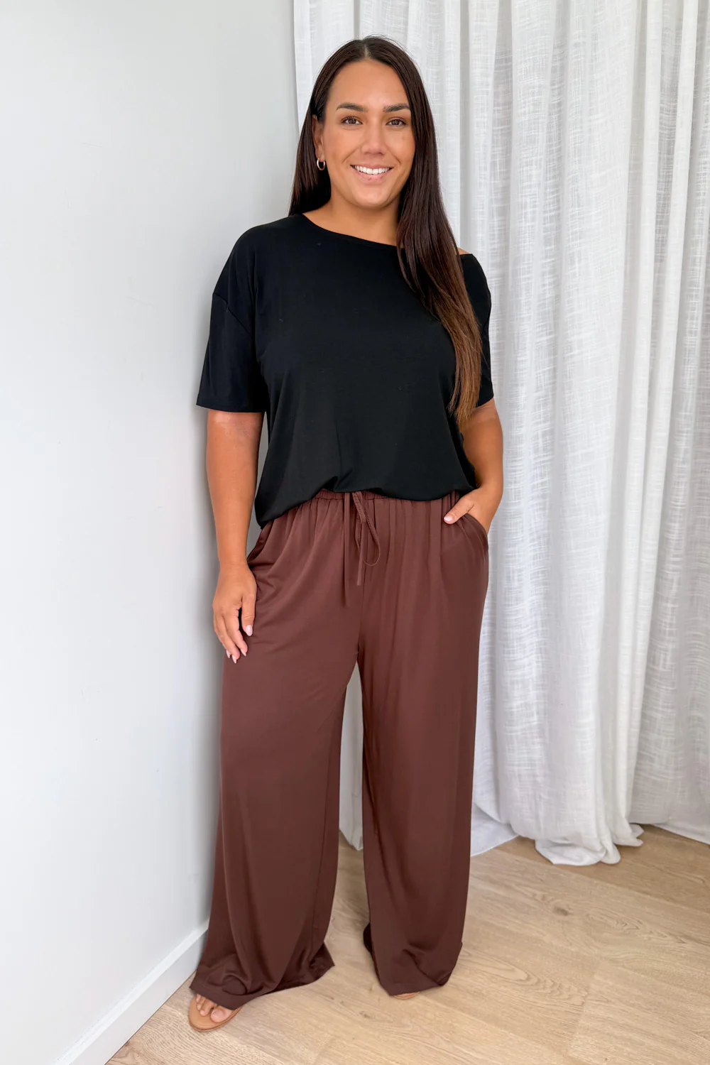 Muse Lounge Pants - Chocolate - Image 13