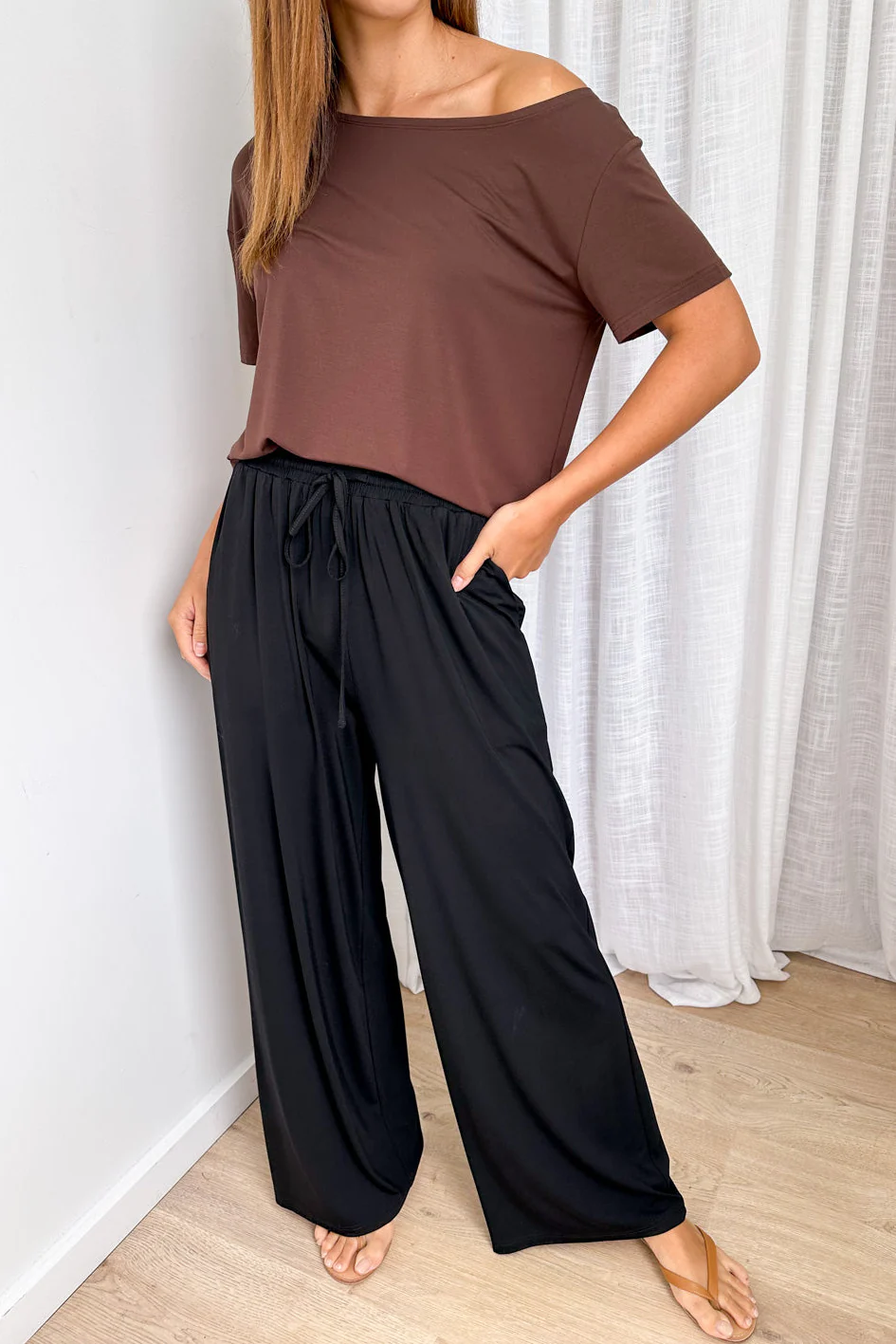 Muse Lounge Pants - Black - Image 2