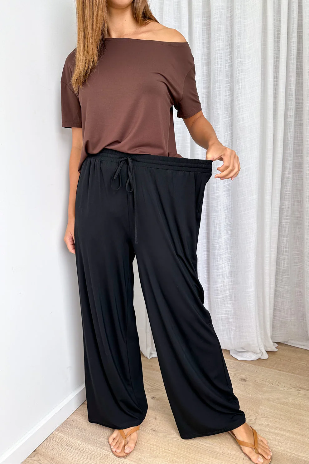Muse Lounge Pants - Black - Image 4