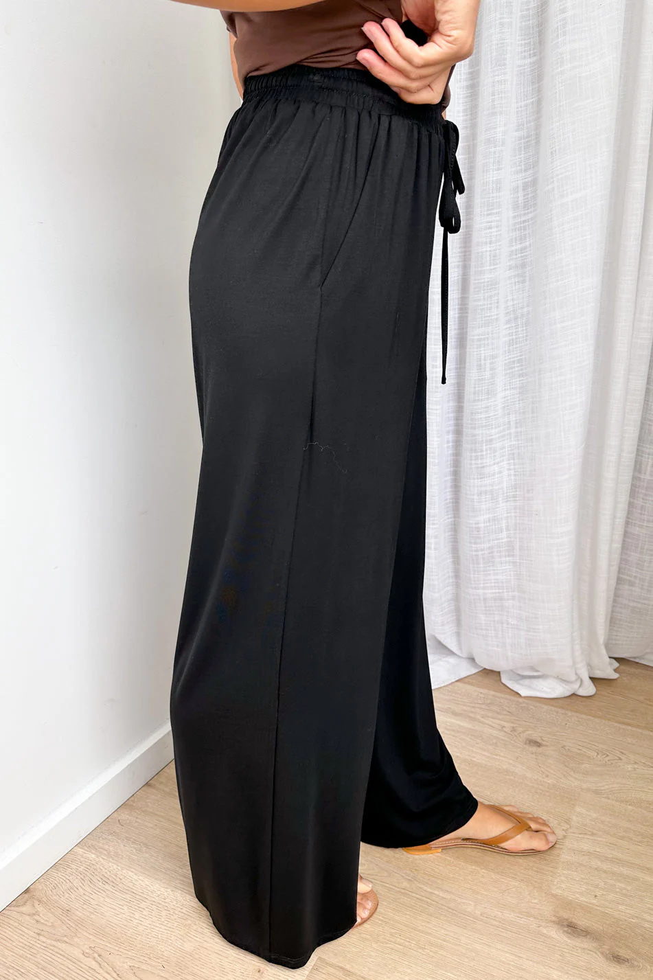 Muse Lounge Pants - Black - Image 6