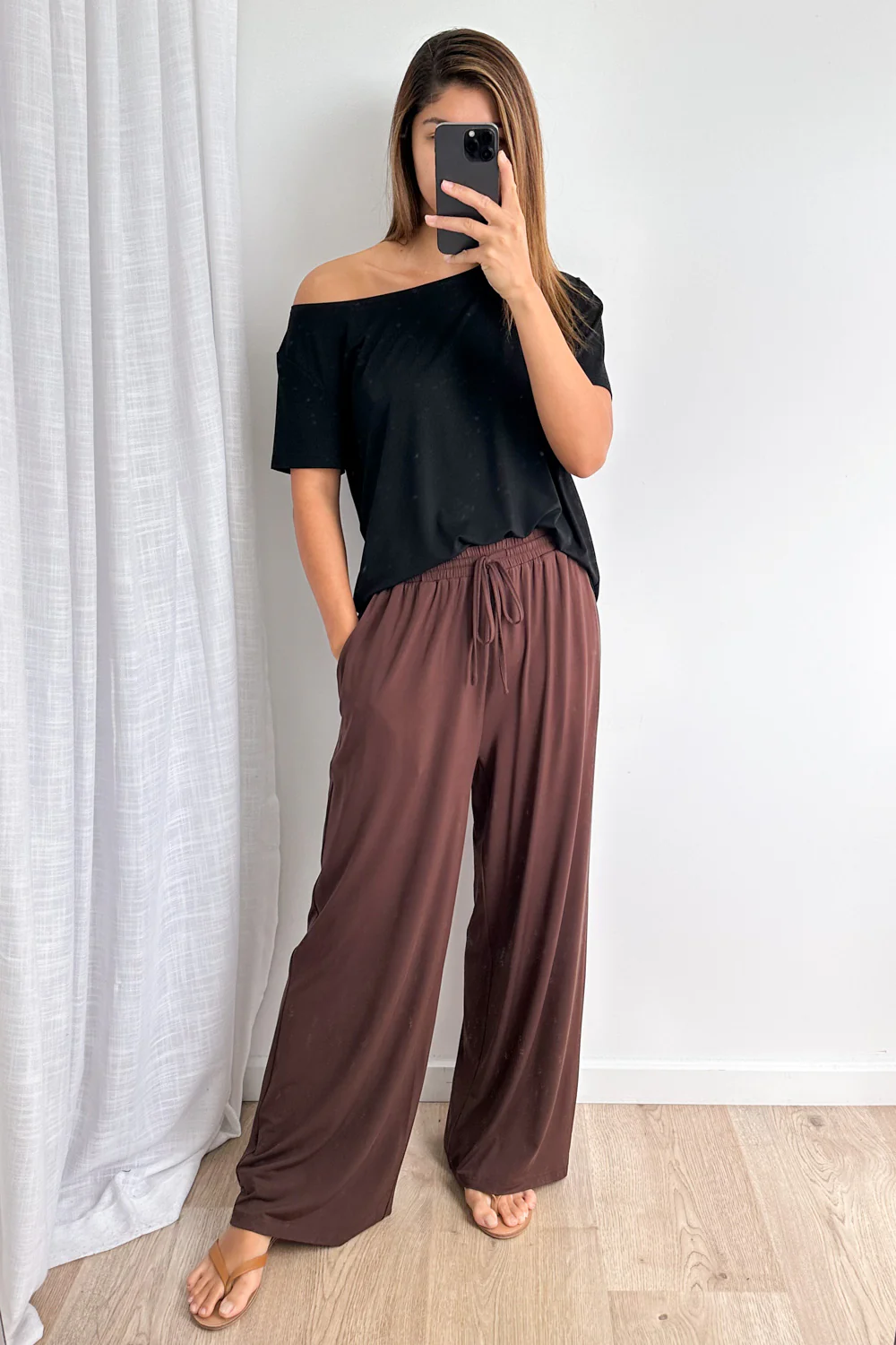 Muse Lounge Pants - Chocolate - Image 11