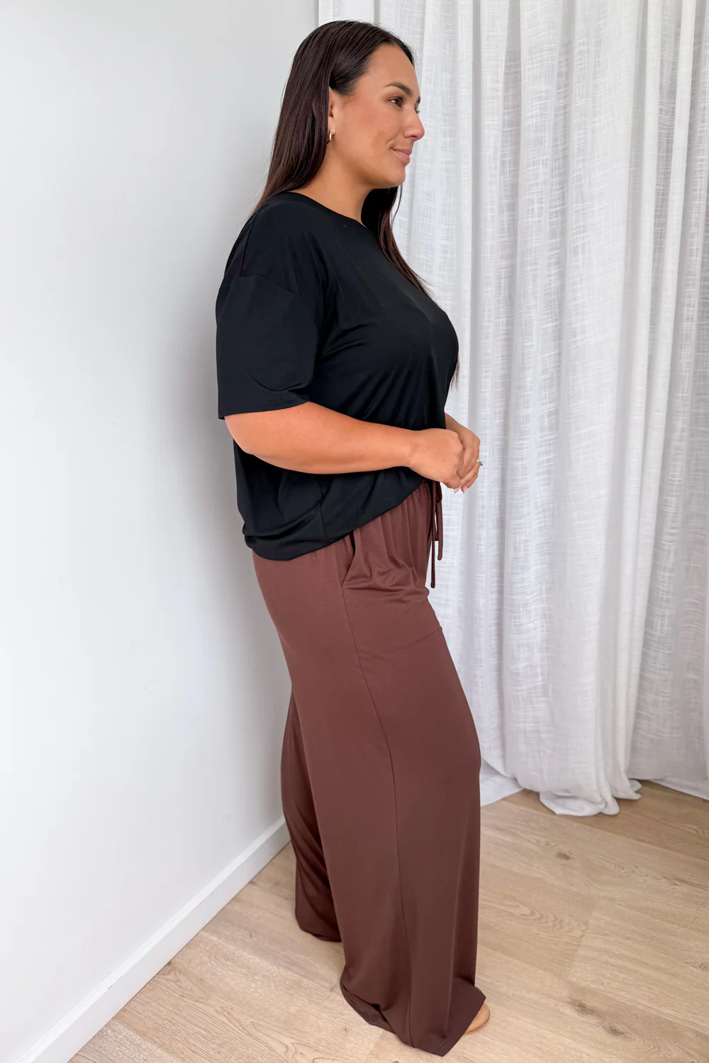 Muse Lounge Pants - Chocolate - Image 14