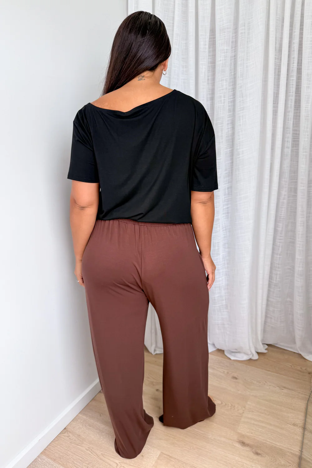 Muse Lounge Pants - Chocolate - Image 15