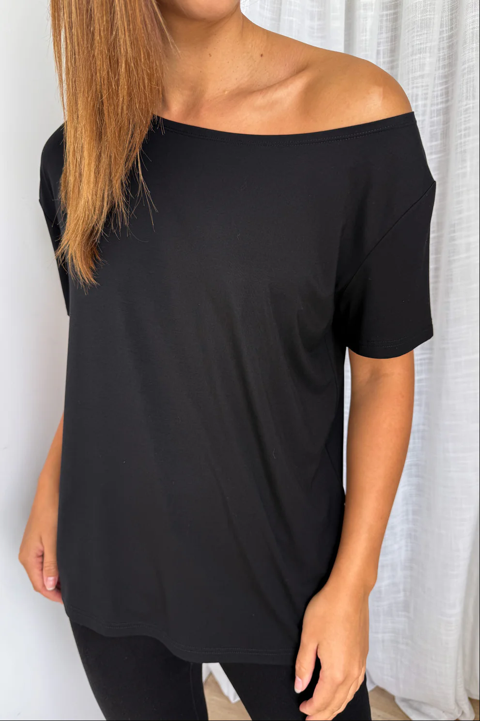 Muse Lounge Top - Black - Image 3