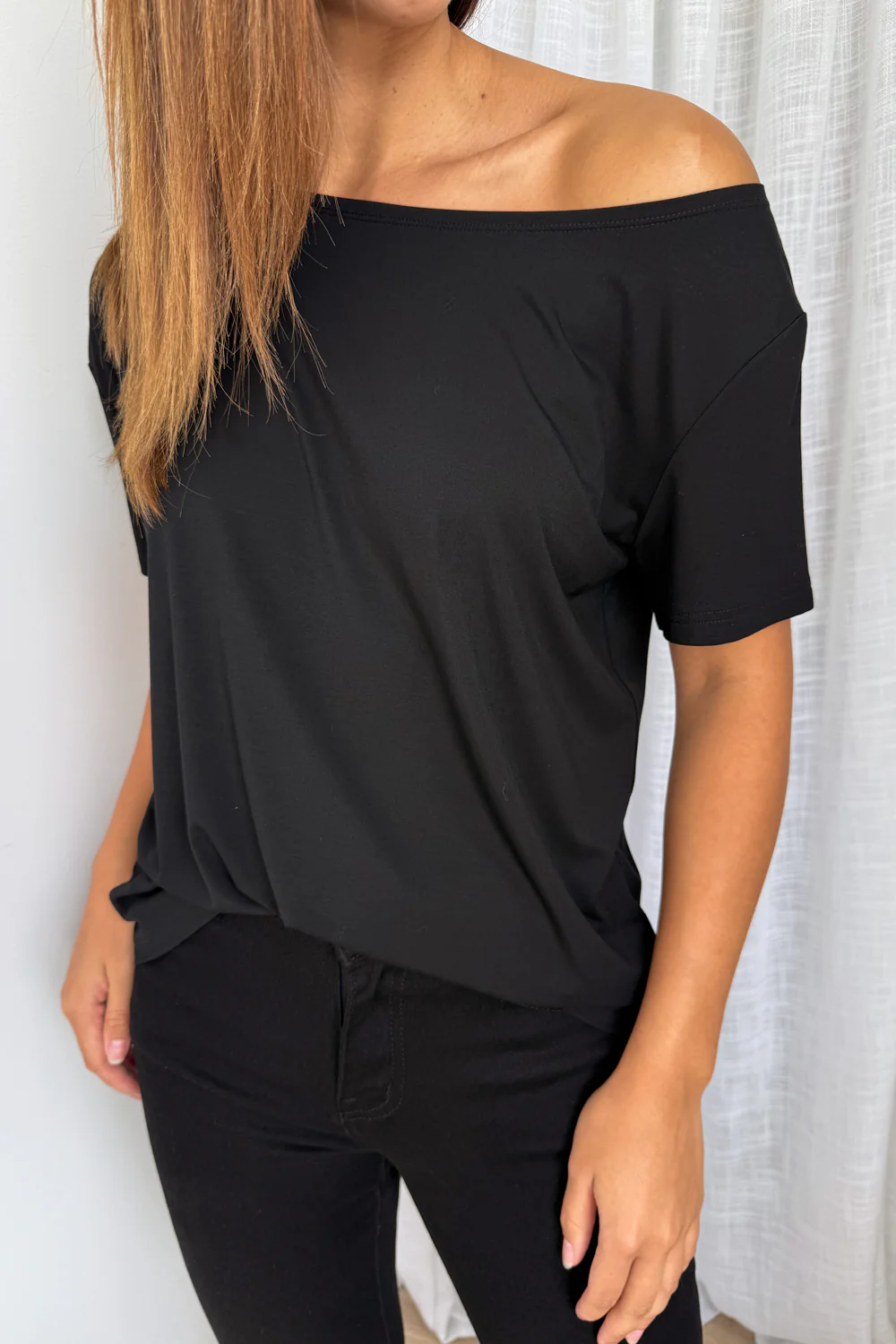 Muse Lounge Top - Black - Image 5