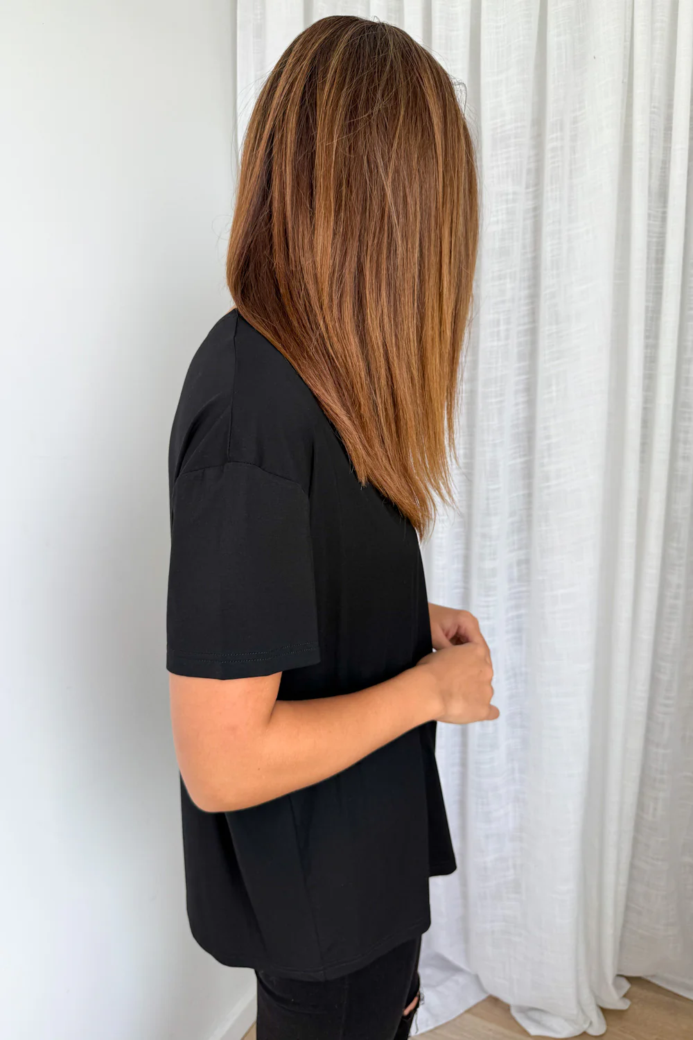 Muse Lounge Top - Black - Image 7
