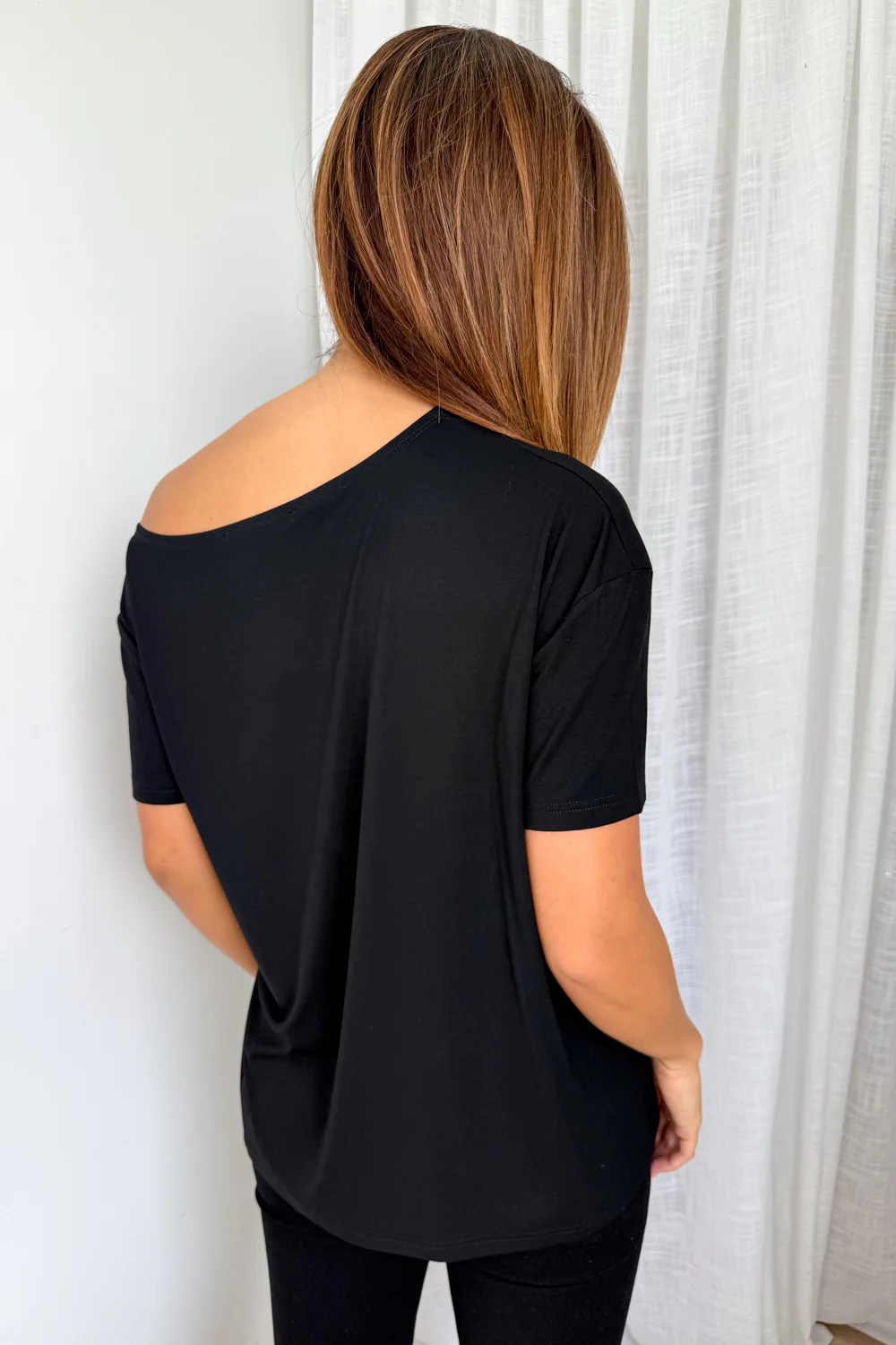 Muse Lounge Top - Black - Image 8