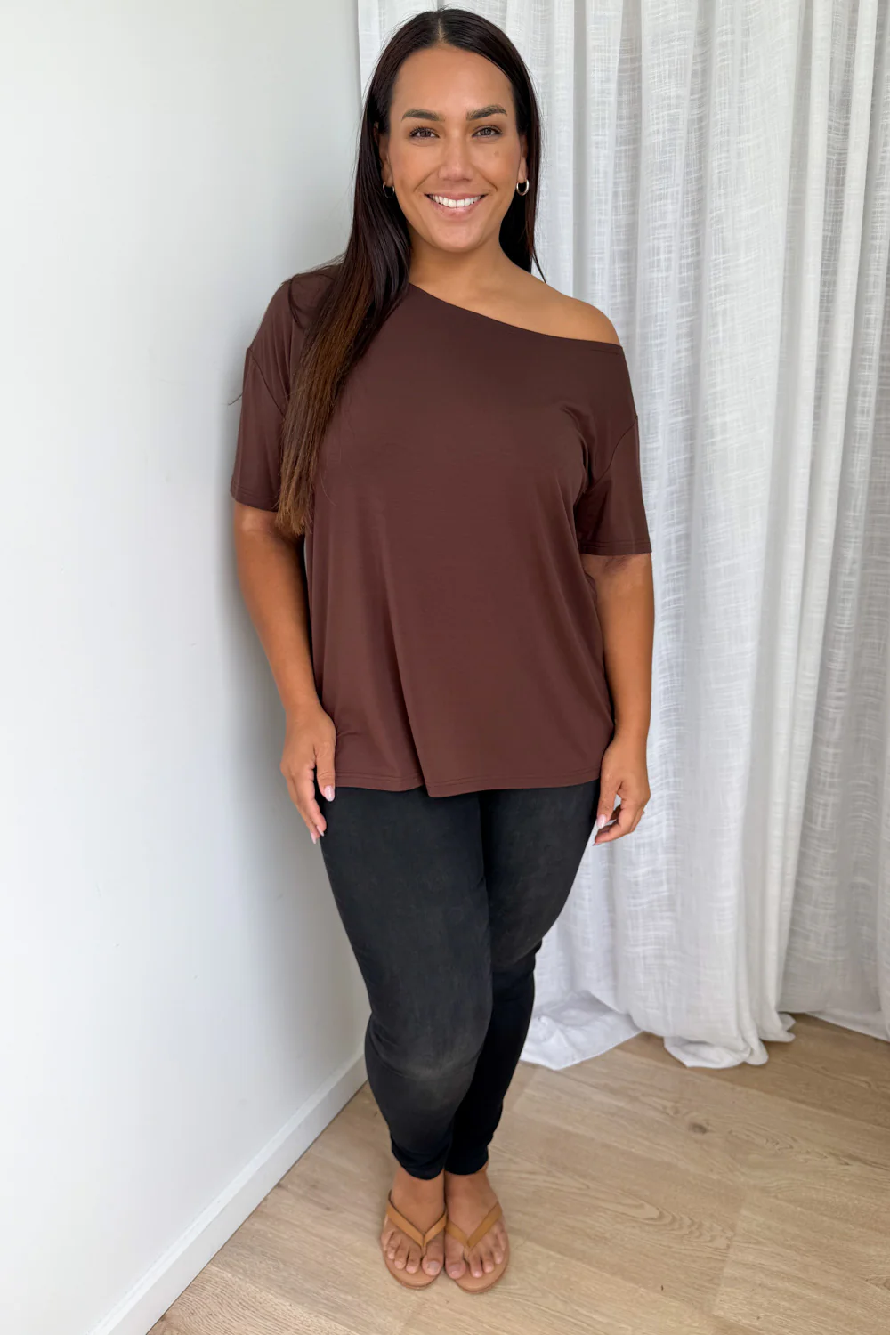 Muse Lounge Top - Chocolate - Image 12