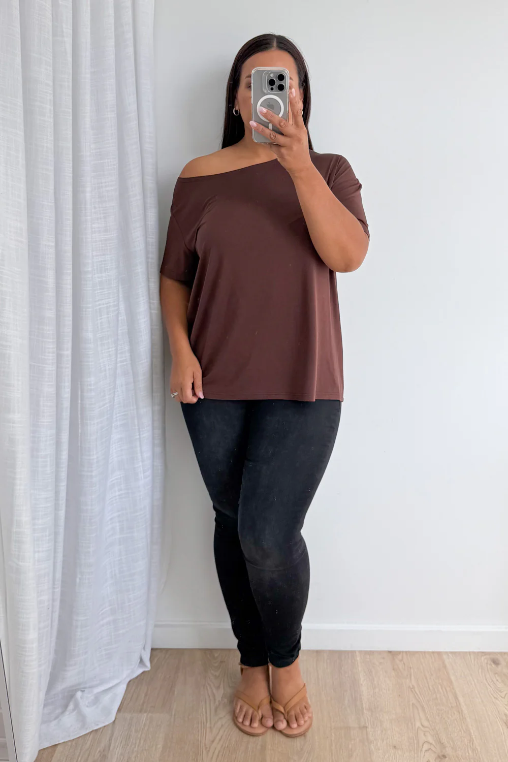 Muse Lounge Top - Chocolate - Image 15