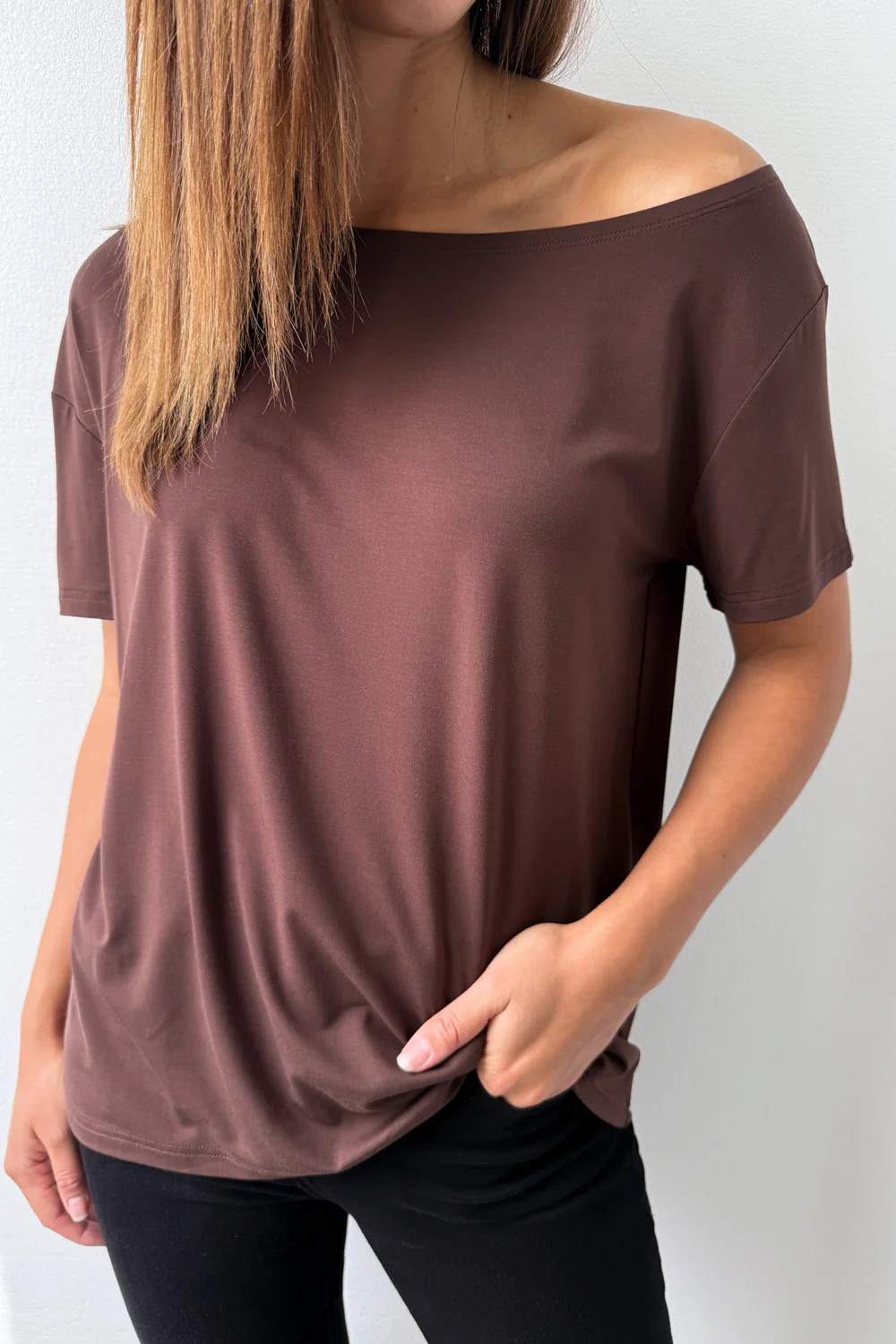 Muse Lounge Top - Chocolate - Image 3