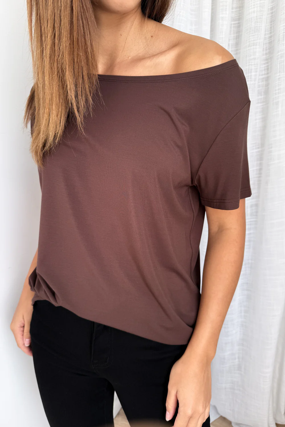 Muse Lounge Top - Chocolate - Image 5
