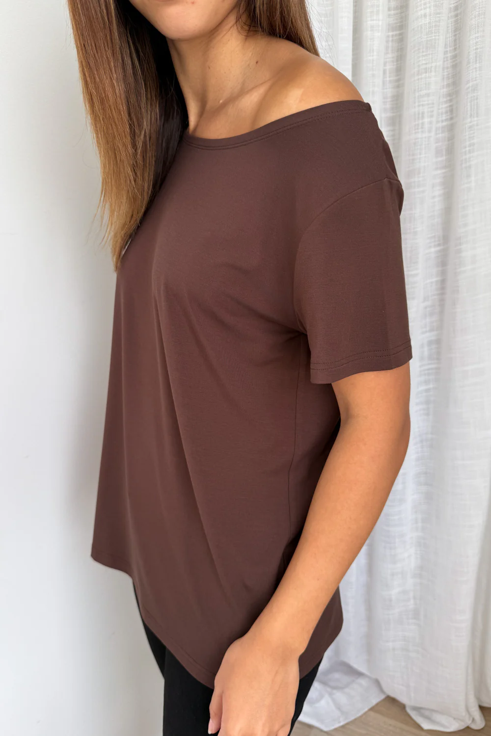 Muse Lounge Top - Chocolate - Image 6
