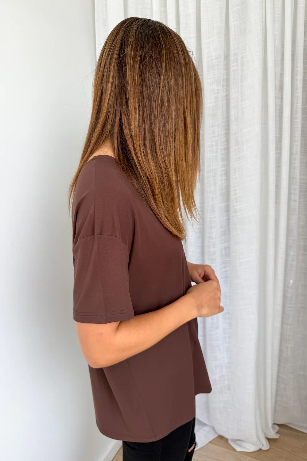 Muse Lounge Top - Chocolate - Image 7