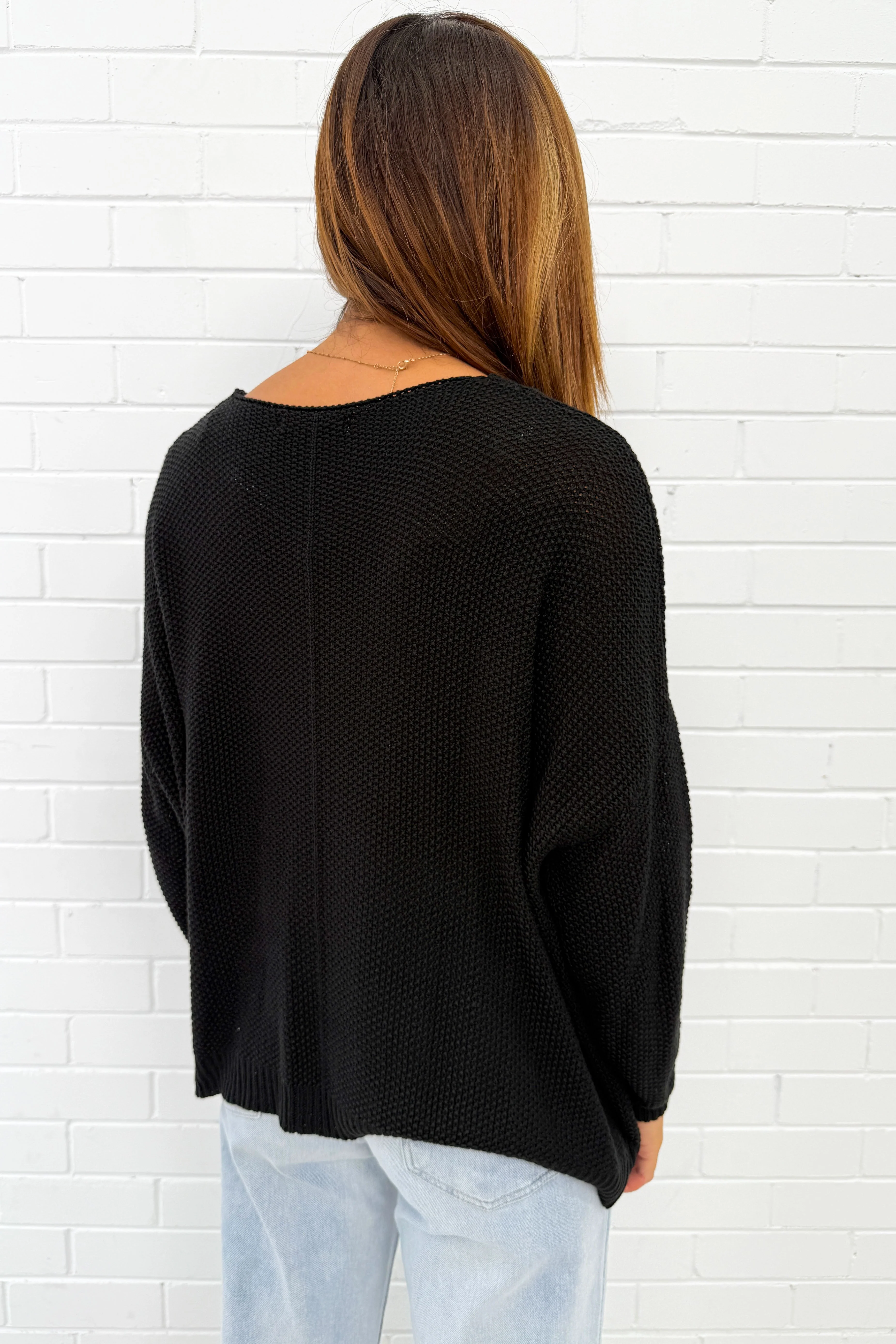 Nicolette Knit - Black - Image 3